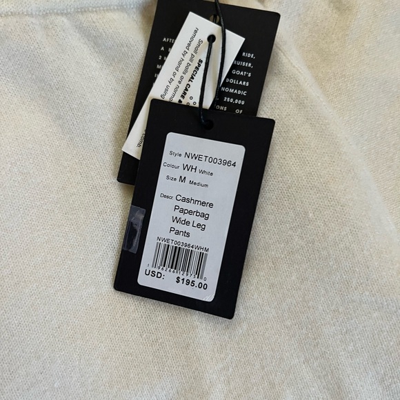 NWT Naadam cashmere pants - Picture 3 of 6